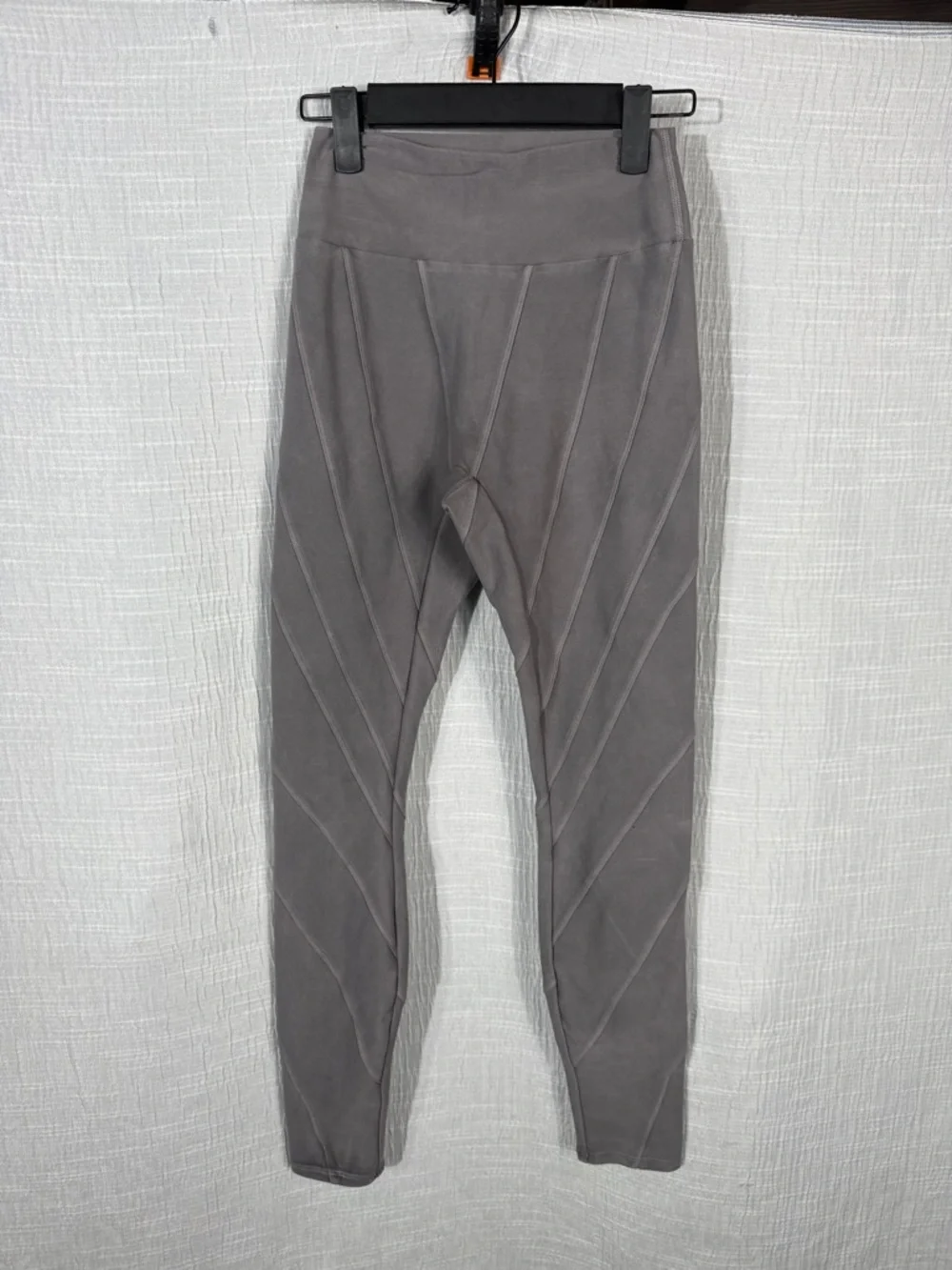ALO Yoga Alosoft Washed Cool Grey High-Waist‎ Sunray Leggings extra small